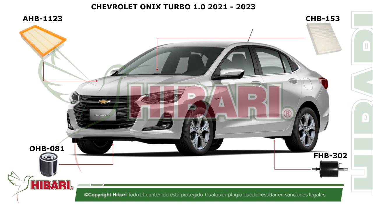 Lee más sobre el artículo CHEVROLET ONIX TURBO 1.0 2021 – 2023